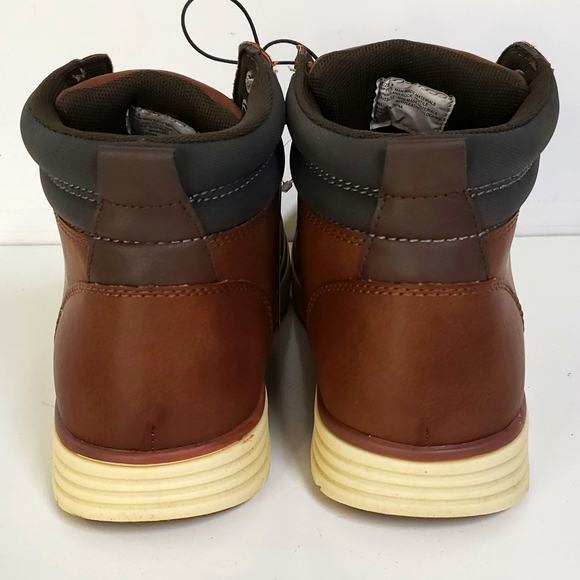 NEW! Men's Goodfellow Maxwell Brown High Top Lace-Up Sneaker Boots - Picture 6 of 8
